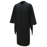 American Deluxe Black Masters Graduation Cap & Gown – Graduation Gowns UK